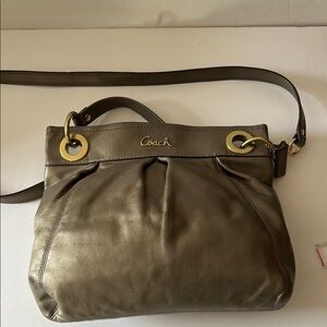 Coach Metallic Shoulder Bag